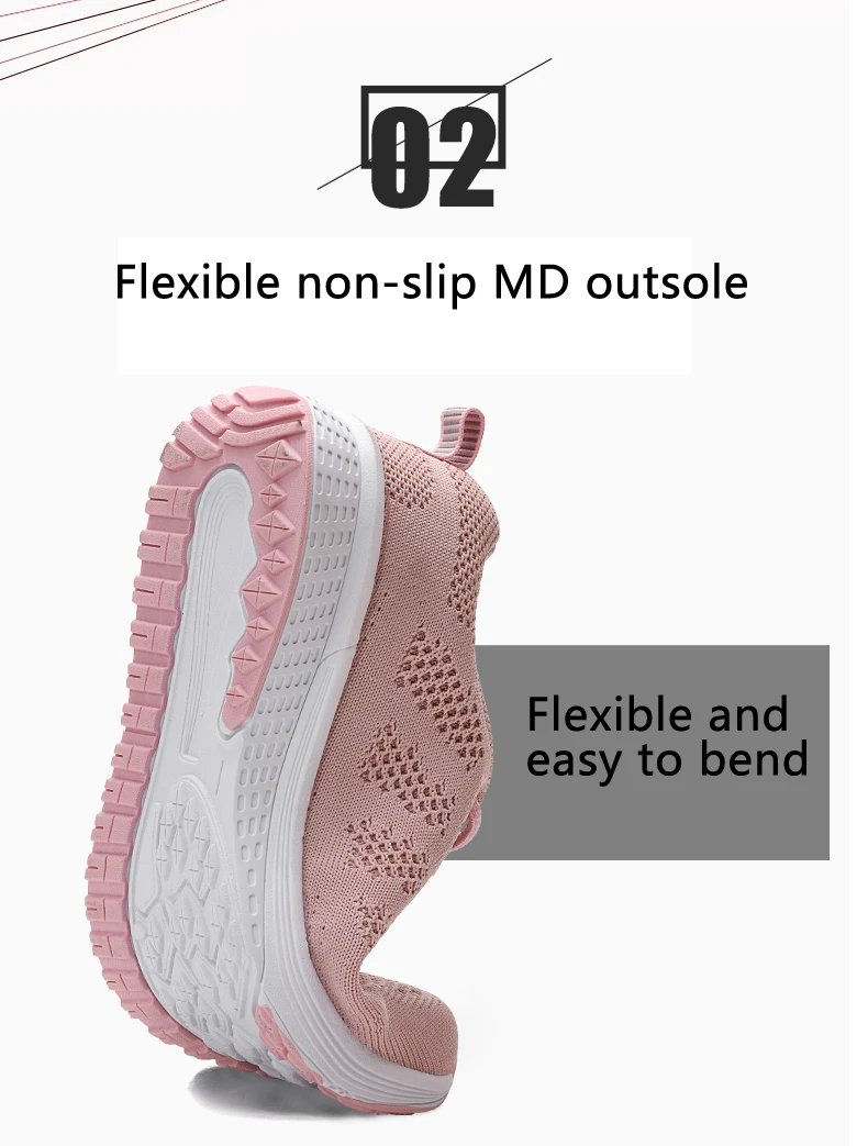 Shoes Woman Sneakers Summer Mesh Breathable Casual Shoes Women Running Sports Vulcanize Shoes Fashion Wedges Shoes for Women
