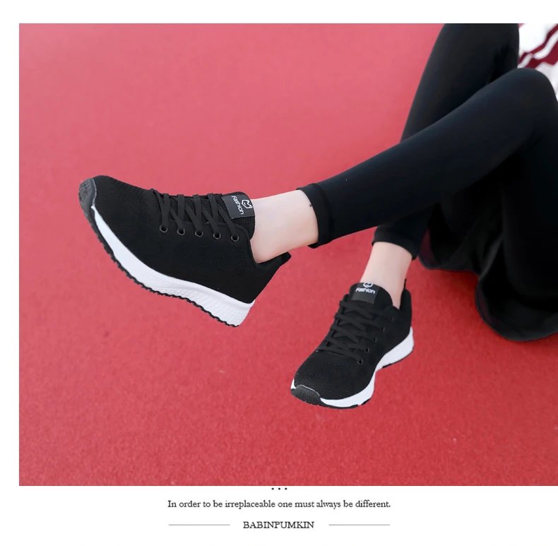 Shoes Woman Sneakers Summer Mesh Breathable Casual Shoes Women Running Sports Vulcanize Shoes Fashion Wedges Shoes for Women