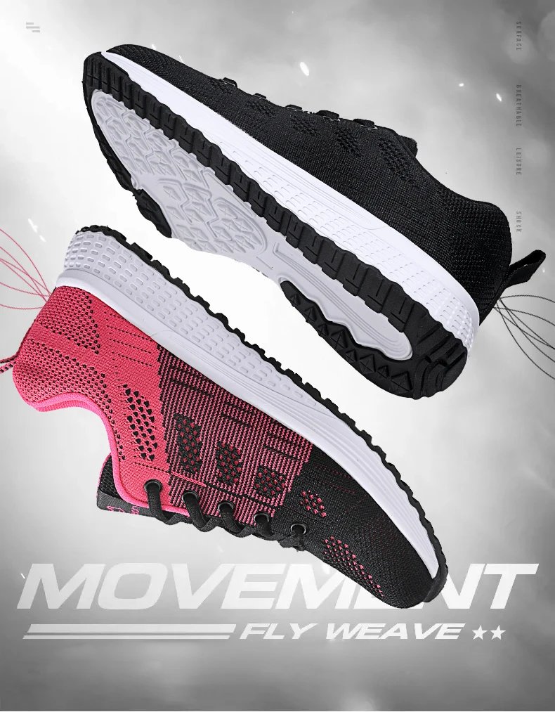 Shoes Woman Sneakers Summer Mesh Breathable Casual Shoes Women Running Sports Vulcanize Shoes Fashion Wedges Shoes for Women