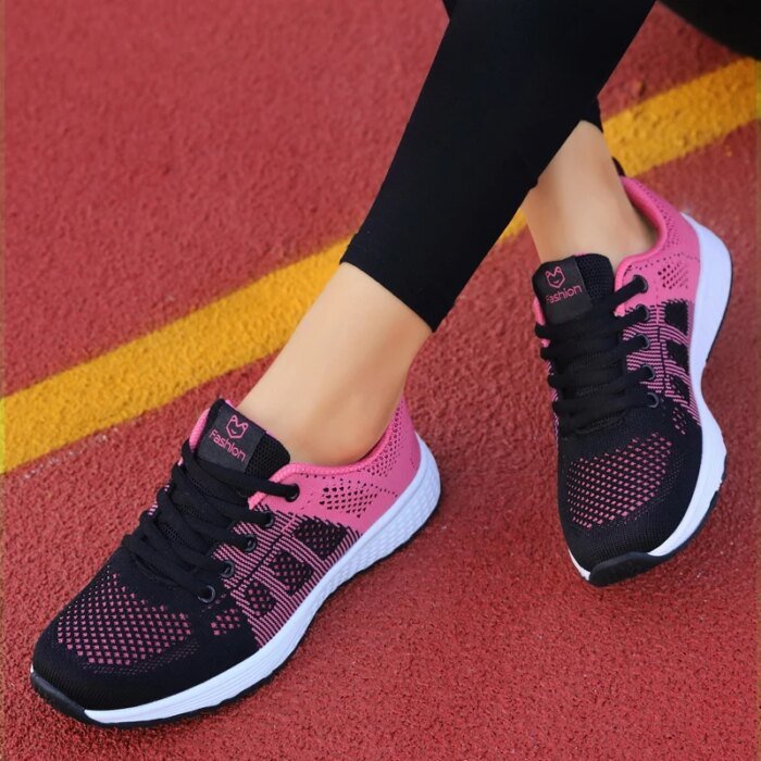 Shoes Woman Sneakers Summer Mesh Breathable Casual Shoes Women Running Sports Vulcanize Shoes Fashion Wedges Shoes for Women - Image 5