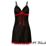 Women's Nightgown Sexy Sleepwear Silk Satin Nightwear Slip Dress Sleeveless Pajamas Sleepwear Plus Size Nightwear Comfortable - Image 2