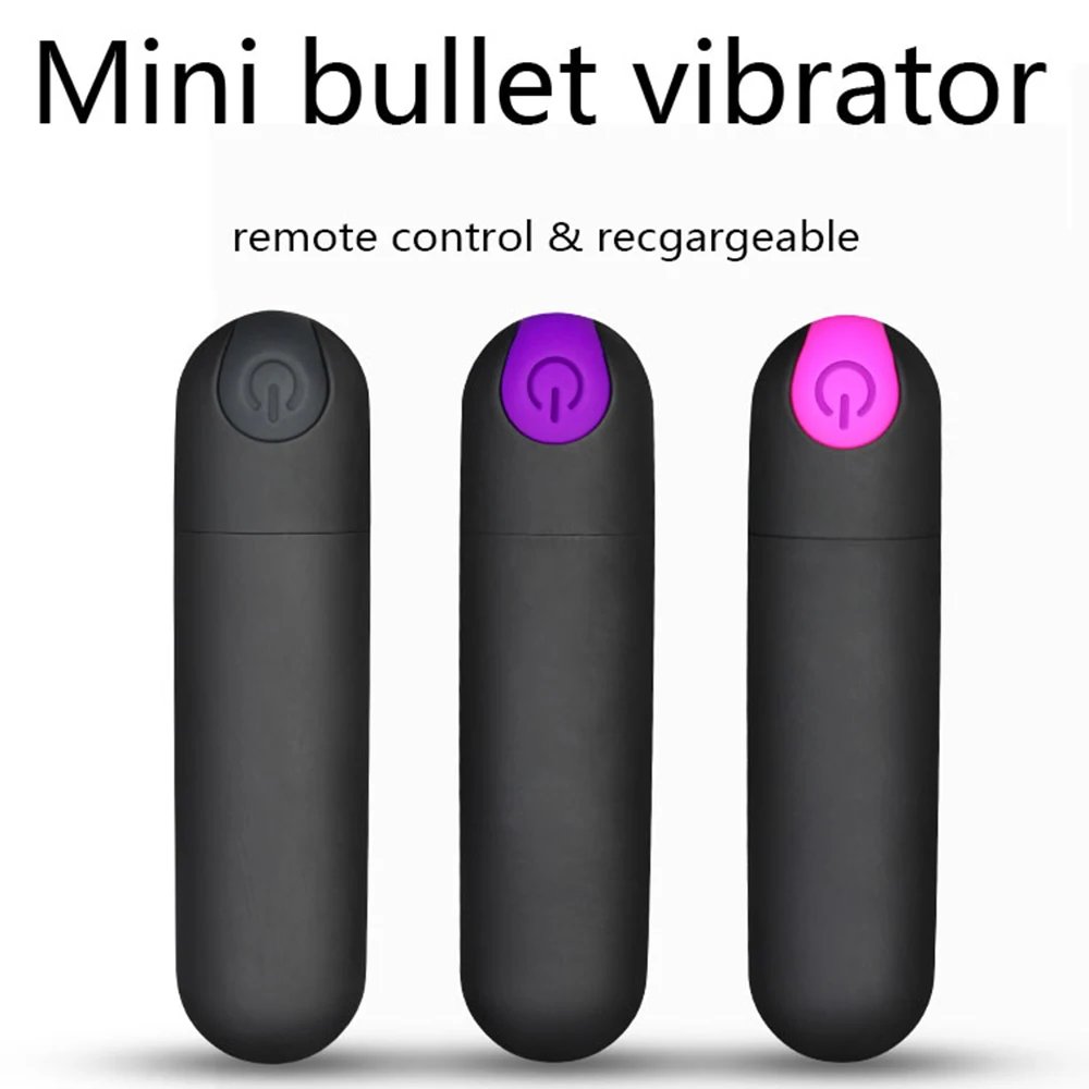 Wireless Remote Control Bullet Vibrators Sex Toy for Woman 10 Modes Mini Vibrator G-spot Clitoris Stimulator Anal Dildo Vibrator