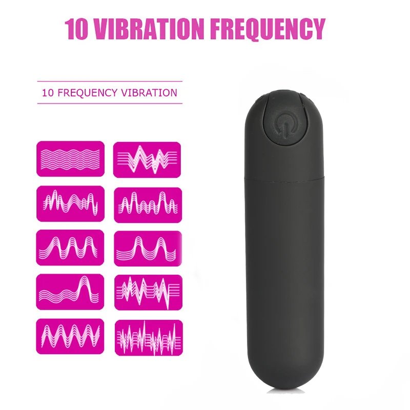 Wireless Remote Control Bullet Vibrators Sex Toy for Woman 10 Modes Mini Vibrator G-spot Clitoris Stimulator Anal Dildo Vibrator