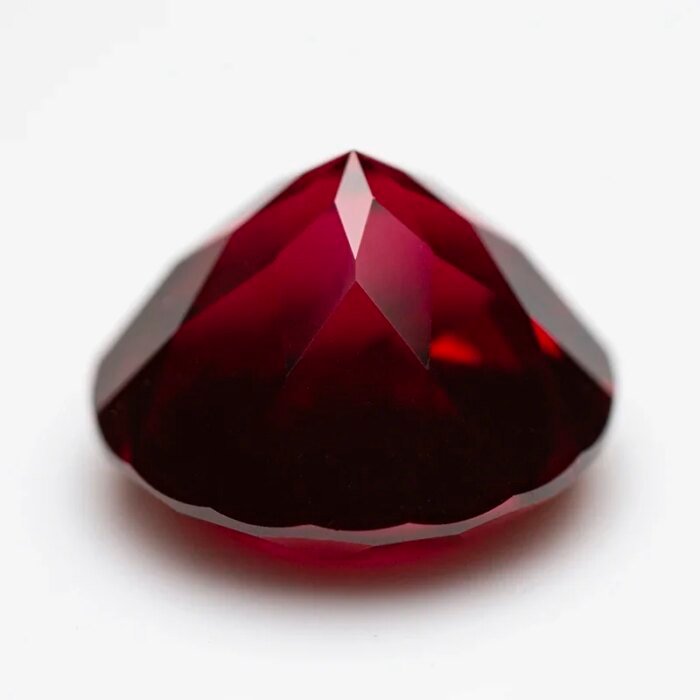 Lab Grown Ruby Pigeon Blood Red Color Round Shape Charm Beads for Diy Jewelry Making Rings Materials Selectable AGL Certificate - Image 4