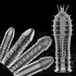 14 Type Transparent Crystal Condom Penis Sleeve Male Enlargement Time Delay Spike Clit Reusable Condoms Sex Toy for Couple - Image 2