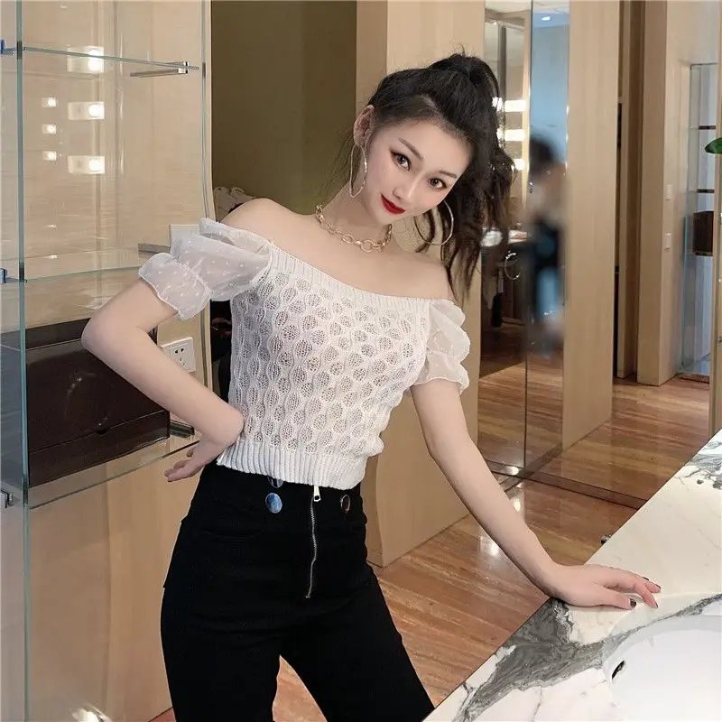 New Chiffon Fashionable Sexy Short-sleeved Style Very Fairy Dancing Short-sleeved Style