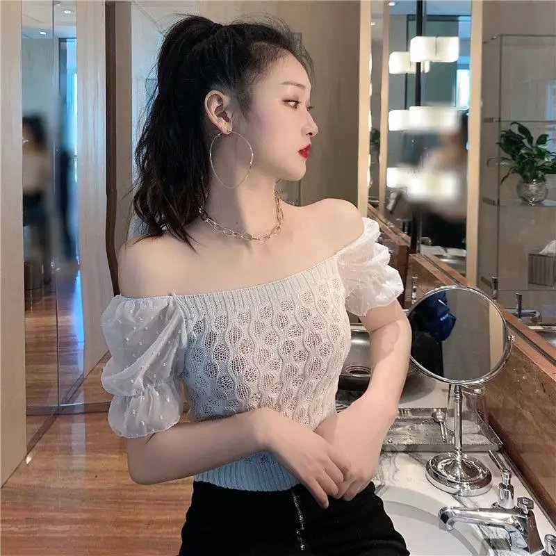 New Chiffon Fashionable Sexy Short-sleeved Style Very Fairy Dancing Short-sleeved Style
