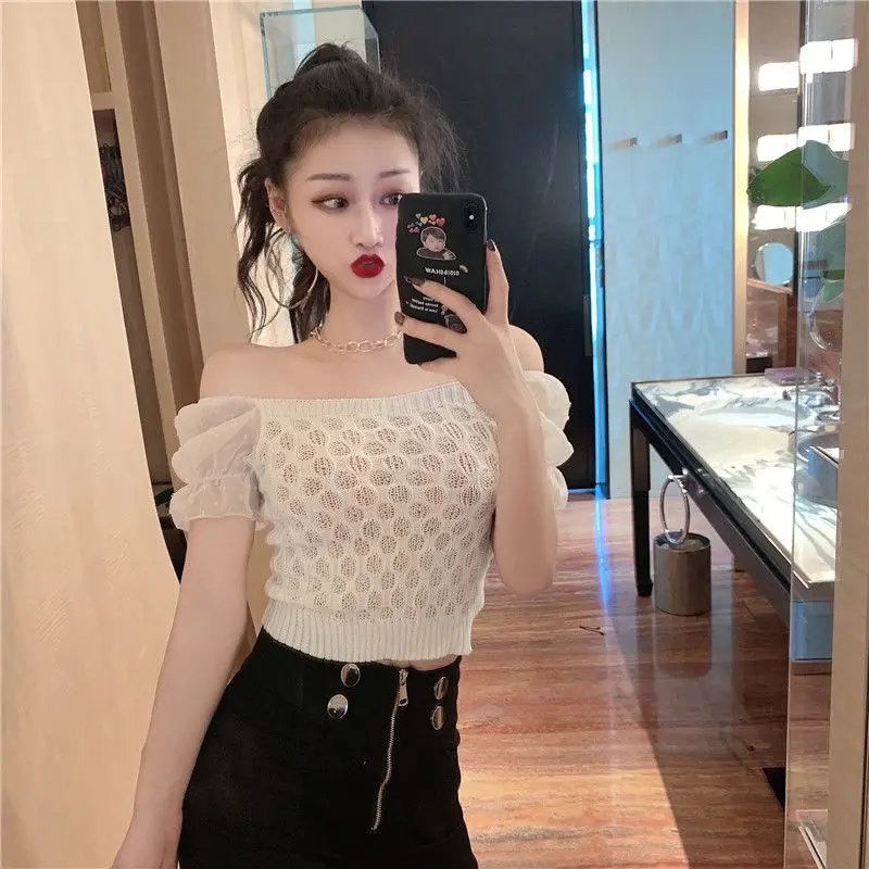 New Chiffon Fashionable Sexy Short-sleeved Style Very Fairy Dancing Short-sleeved Style
