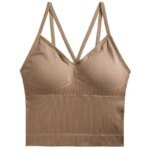 Women Cotton Underwear Push Up Bra Sexy Top Women Suspender Tank Up Fashion Solid Color Lingerie Female Soft Top Brassreie
