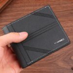 Men's Wallet Mens Short Wallet Youth Fashion Horizontal Soft Leather Business Wallet Credit ID Card Holder Wallet Billfold Purse - Image 4