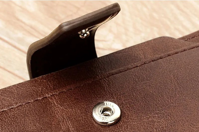 Leather Men's Wallet Luxury Short RFID Card Holder for Men Zipper Coin Purse Portable Male Wallets Billfold Leather Men's Wallet Luxury Short RFID Card Holder for Men Zipper Coin Purse Portable Male Wallets Billfold