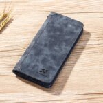 Hot Sale New Men's Leather Wallet ID Card Holder Purse Checkbook Long Clutch Bifold Business Money Bag Man - Image 3