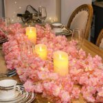 Cherry Blossom String Light 2M 20LED Garland Artificial Flower Garland Vines Fairy Lights For Bedroom Wedding Party Decoration - Image 6