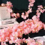 Cherry Blossom String Light 2M 20LED Garland Artificial Flower Garland Vines Fairy Lights For Bedroom Wedding Party Decoration - Image 2