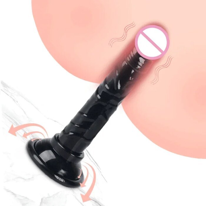 Translucent Soft Dildos Realistic Jelly Dildos 5 Color Option Small Dildo Simulation Penis Mini Dildo Toy Sex Toys for Woman - Image 2