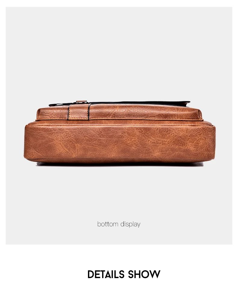 2021 New Men's Messenger Bag Brand designer PU Leather Retro Large-capacity Shoulder Bag Man Handbag Travel Backpack Sac à main 2021 New Men's Messenger Bag Brand designer PU Leather Retro Large-capacity Shoulder Bag Man Handbag Travel Backpack Sac à main