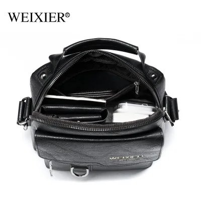 2021 New Men's Messenger Bag Brand designer PU Leather Retro Large-capacity Shoulder Bag Man Handbag Travel Backpack Sac à main 2021 New Men's Messenger Bag Brand designer PU Leather Retro Large-capacity Shoulder Bag Man Handbag Travel Backpack Sac à main