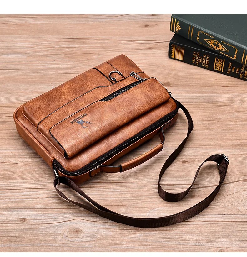 2021 New Men's Messenger Bag Brand designer PU Leather Retro Large-capacity Shoulder Bag Man Handbag Travel Backpack Sac à main 2021 New Men's Messenger Bag Brand designer PU Leather Retro Large-capacity Shoulder Bag Man Handbag Travel Backpack Sac à main