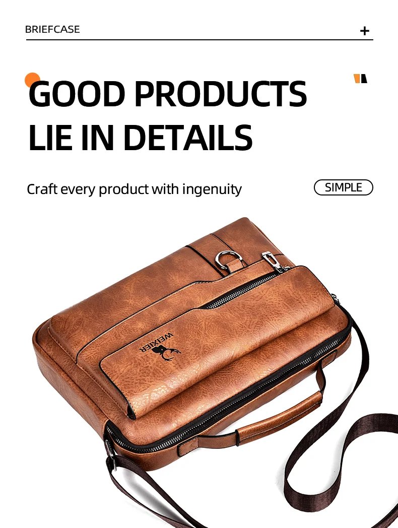 2021 New Men's Messenger Bag Brand designer PU Leather Retro Large-capacity Shoulder Bag Man Handbag Travel Backpack Sac à main 2021 New Men's Messenger Bag Brand designer PU Leather Retro Large-capacity Shoulder Bag Man Handbag Travel Backpack Sac à main