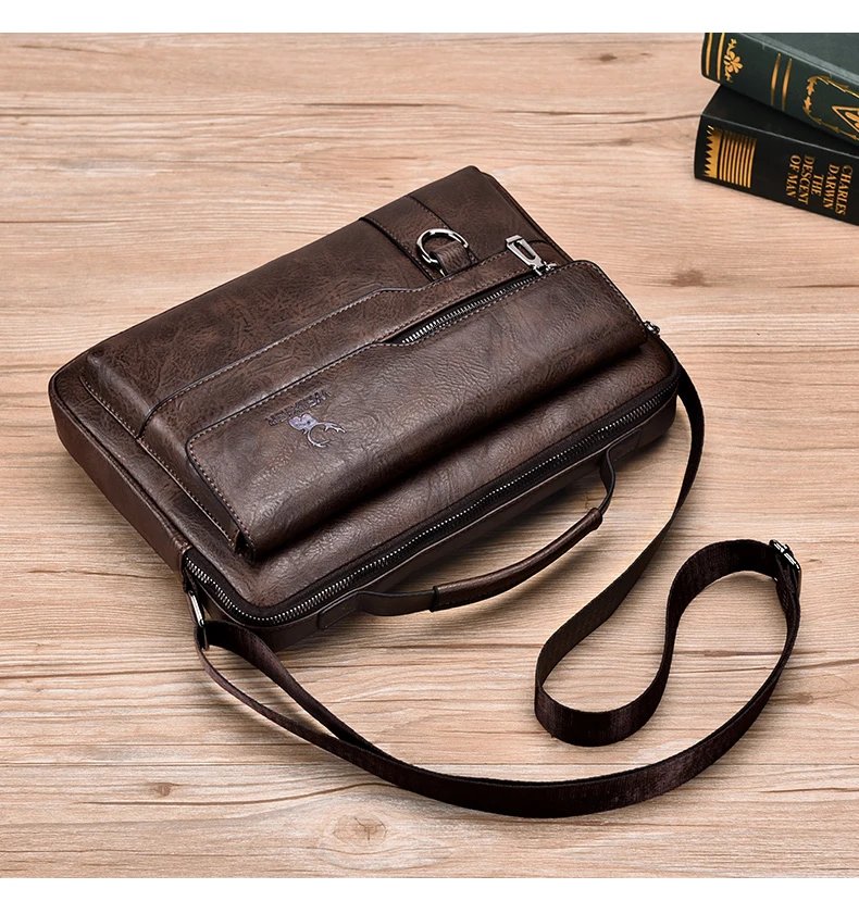 2021 New Men's Messenger Bag Brand designer PU Leather Retro Large-capacity Shoulder Bag Man Handbag Travel Backpack Sac à main 2021 New Men's Messenger Bag Brand designer PU Leather Retro Large-capacity Shoulder Bag Man Handbag Travel Backpack Sac à main