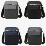 2023 Men's Messenger Bag Crossbody Shoulder Bags Fashion Canvas Casual Handbags Small Sling Pack for Work Business Satchel Purse - Image 2