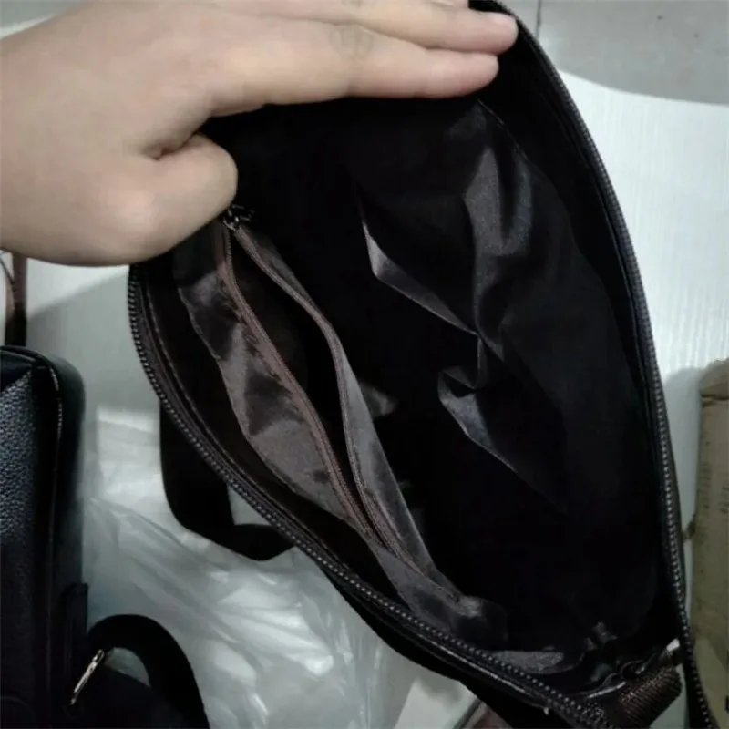 New Fashion Men Tote Bags PU Leather Famous Brand Men Messenger Bag with Clutch Male Cross Body Shoulder Business Bags for Men