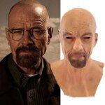 Halloween Realistic Old Man Latex Masks Bald Man Latex Mask Supersoft Horror Wrinkle Face Headgear Cosplay Costume Mask - Image 2