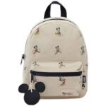Disney Mickey Mouse Cartoon Fashion Backpack Women's Minnie Canvas School Bag Fashion Large Capacity Backpack Girls Mochila - Image 4