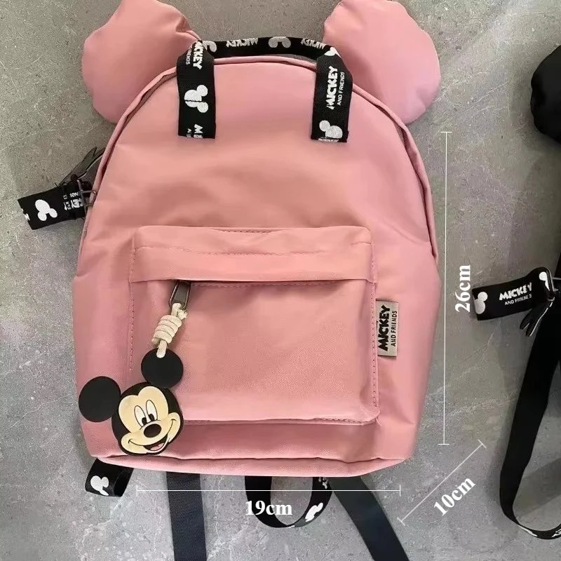 Disney Mickey Mouse Cartoon Fashion Backpack Women's Minnie Canvas School Bag Fashion Large Capacity Backpack Girls Mochila Disney Mickey Mouse Cartoon Fashion Backpack Women's Minnie Canvas School Bag Fashion Large Capacity Backpack Girls Mochila