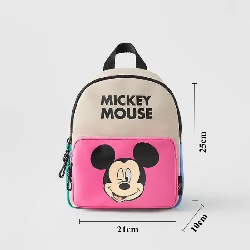 Disney Mickey Mouse Cartoon Fashion Backpack Women's Minnie Canvas School Bag Fashion Large Capacity Backpack Girls Mochila Disney Mickey Mouse Cartoon Fashion Backpack Women's Minnie Canvas School Bag Fashion Large Capacity Backpack Girls Mochila