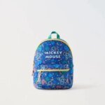 Disney Mickey Mouse Cartoon Fashion Backpack Women's Minnie Canvas School Bag Fashion Large Capacity Backpack Girls Mochila - Image 5