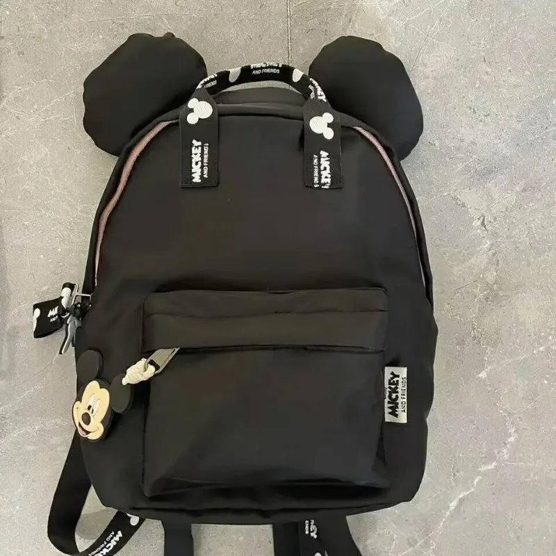Disney Mickey Mouse Cartoon Fashion Backpack Women's Minnie Canvas School Bag Fashion Large Capacity Backpack Girls Mochila Disney Mickey Mouse Cartoon Fashion Backpack Women's Minnie Canvas School Bag Fashion Large Capacity Backpack Girls Mochila