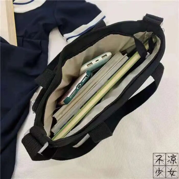 New Canvas Women Handbags Messenger Bag Youth Ladies Fashion Shoulder Tote Bag Versatile Female Crossbody Bags Pouch Pack Bolsas - Image 6