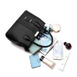 1 Pcs Women Leather Handbags Ladies Hand Bags Purse Fashion Shoulder Bags - Image 3