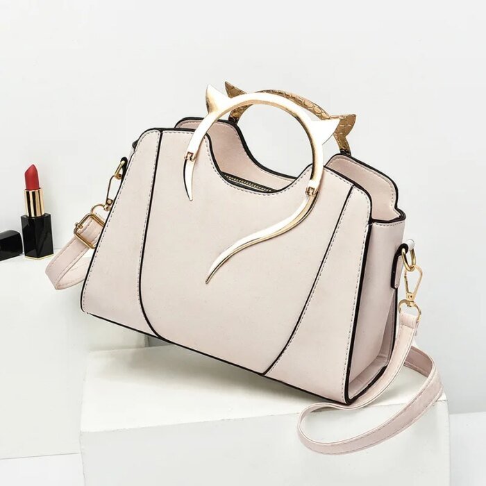 Fashion Leather Shoulder Bag Chain Purse for Women Small Purse Crossbody Bags  Women Trendy Underarm Bag Square Satchel Handbag - Image 3