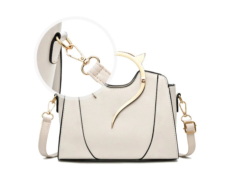 Fashion Leather Shoulder Bag Chain Purse for Women Small Purse Crossbody Bags Women Trendy Underarm Bag Square Satchel Handbag