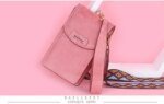 Korean edition phone bag New Baellerry fashion phone bag Buckle Crossbody Phone Bag Fashion Versatile Shoulder Bag - Image 5
