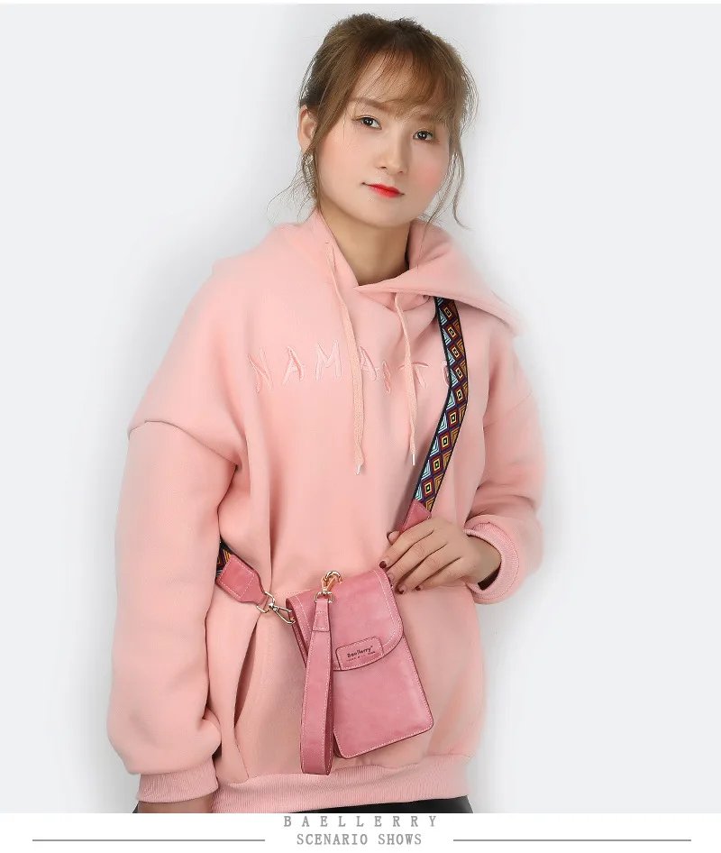 Korean edition phone bag New Baellerry fashion phone bag Buckle Crossbody Phone Bag Fashion Versatile Shoulder Bag