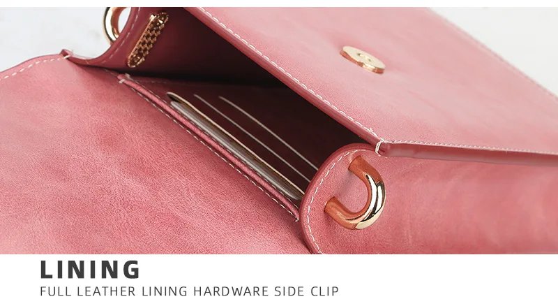 Korean edition phone bag New Baellerry fashion phone bag Buckle Crossbody Phone Bag Fashion Versatile Shoulder Bag