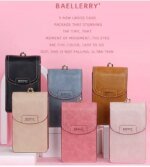 Korean edition phone bag New Baellerry fashion phone bag Buckle Crossbody Phone Bag Fashion Versatile Shoulder Bag - Image 6