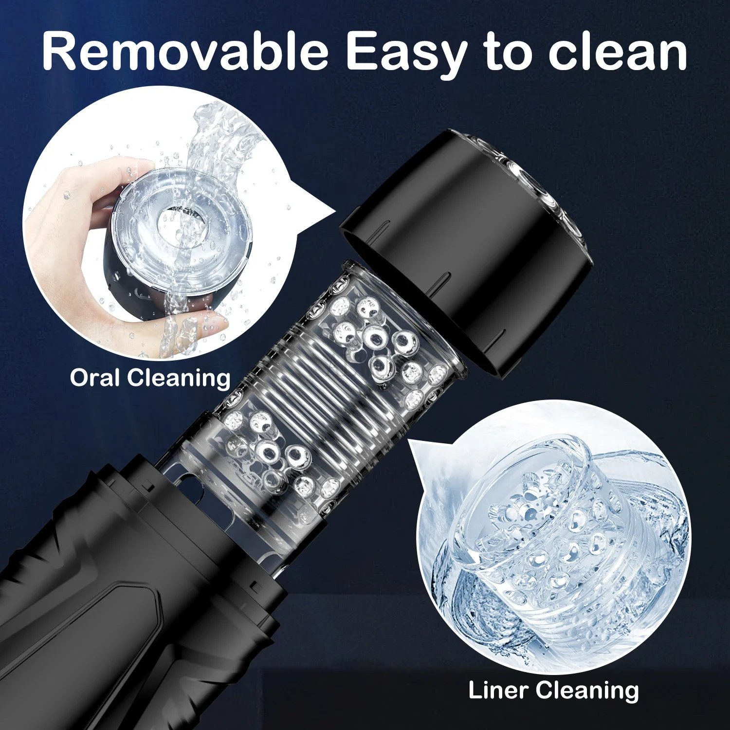 Automatic Telescopic Male Masturbator 7 Thrusting Rotating Modes Pocket Pussy Blowjob Sex Machine Penis Pump Piston Mastubator