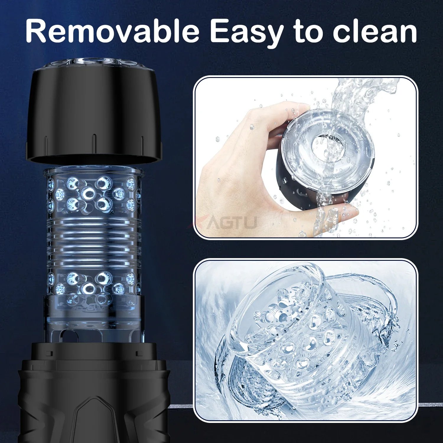 Automatic Telescopic Male Masturbator 7 Thrusting Rotating Modes Pocket Pussy Blowjob Sex Machine Penis Pump Piston Mastubator