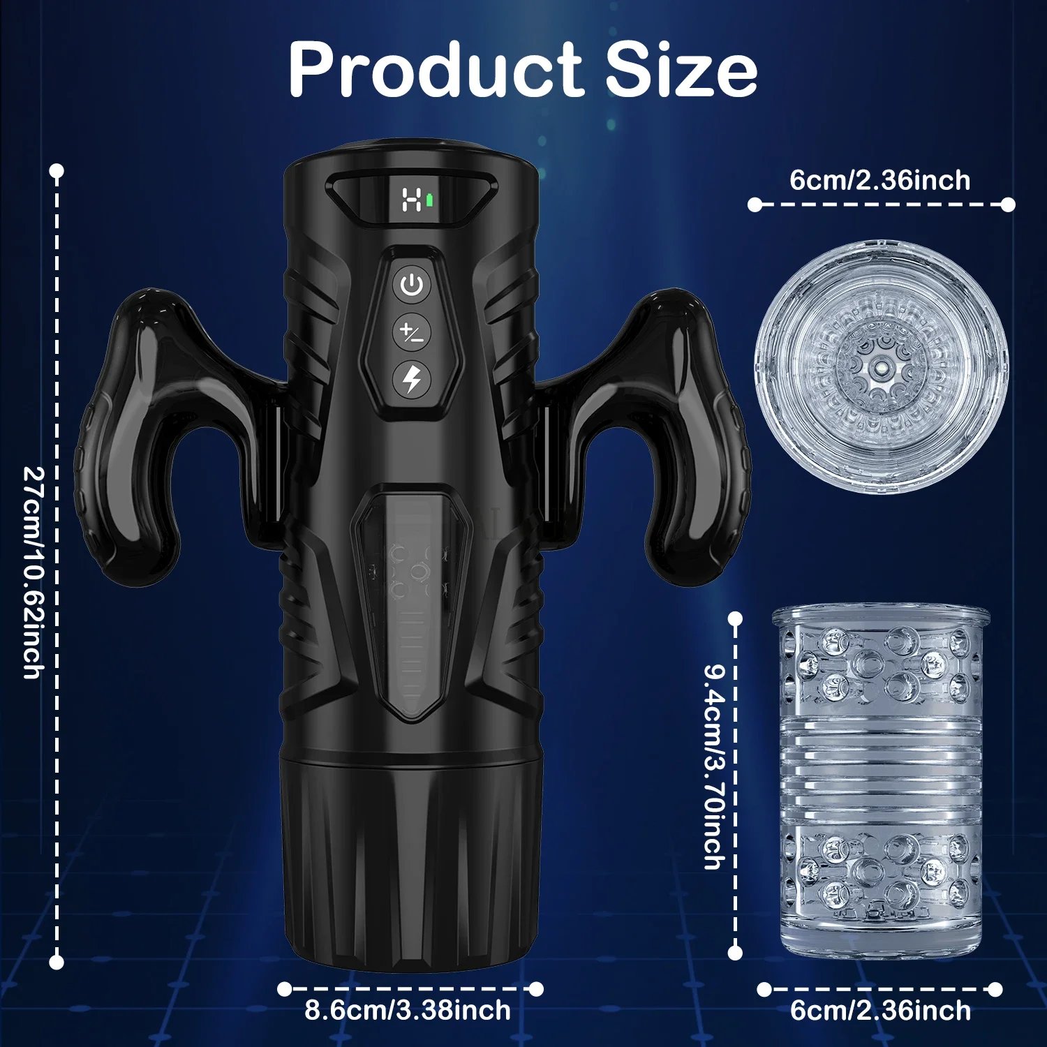 Automatic Telescopic Male Masturbator 7 Thrusting Rotating Modes Pocket Pussy Blowjob Sex Machine Penis Pump Piston Mastubator