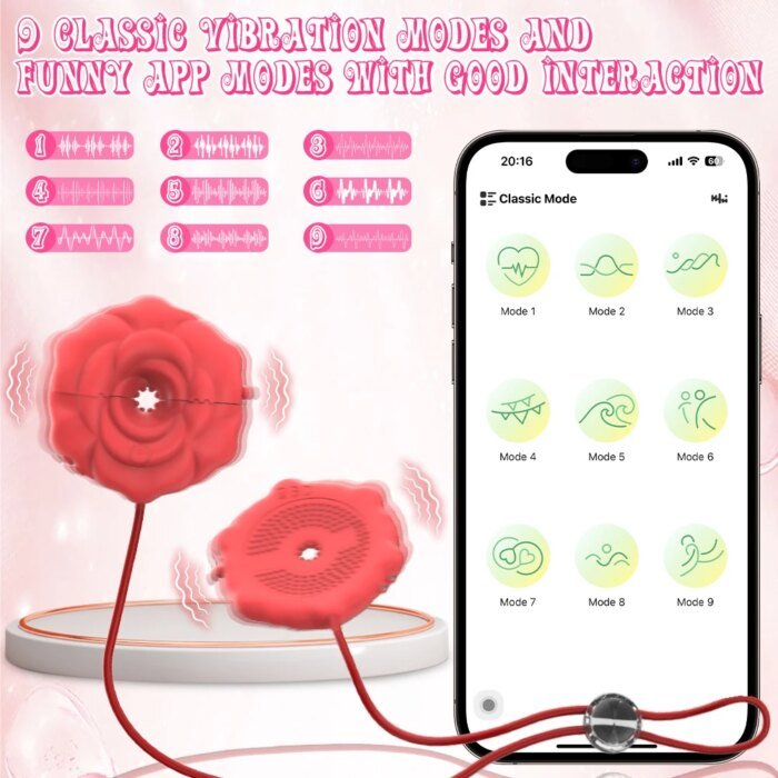 Nipple Clamps Vibrator 9 Vibration App Remote Controlled Breast Stimulator BDSM Games Female Sex Toys for Woman Couples Pleasure - Image 2