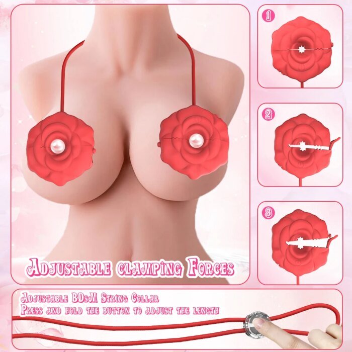 Nipple Clamps Vibrator 9 Vibration App Remote Controlled Breast Stimulator BDSM Games Female Sex Toys for Woman Couples Pleasure - Image 4