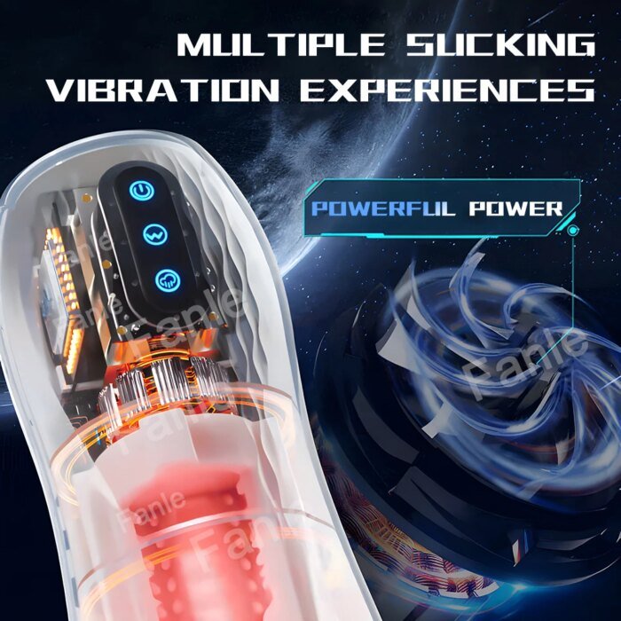 Automatic Male Sucking Masturbator Vibration Blowjob Machine Heating Masturbation Cup Sex Toys Adult for Men Masturbate Supplies - Image 4