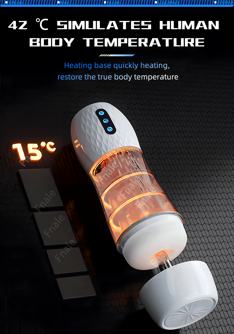 Automatic Male Sucking Masturbator Vibration Blowjob Machine Heating Masturbation Cup Sex Toys Adult for Men Masturbate Supplies