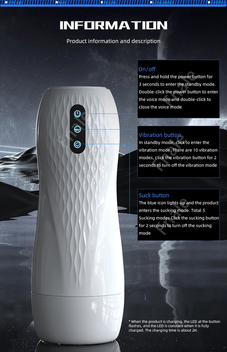 Automatic Male Sucking Masturbator Vibration Blowjob Machine Heating Masturbation Cup Sex Toys Adult for Men Masturbate Supplies