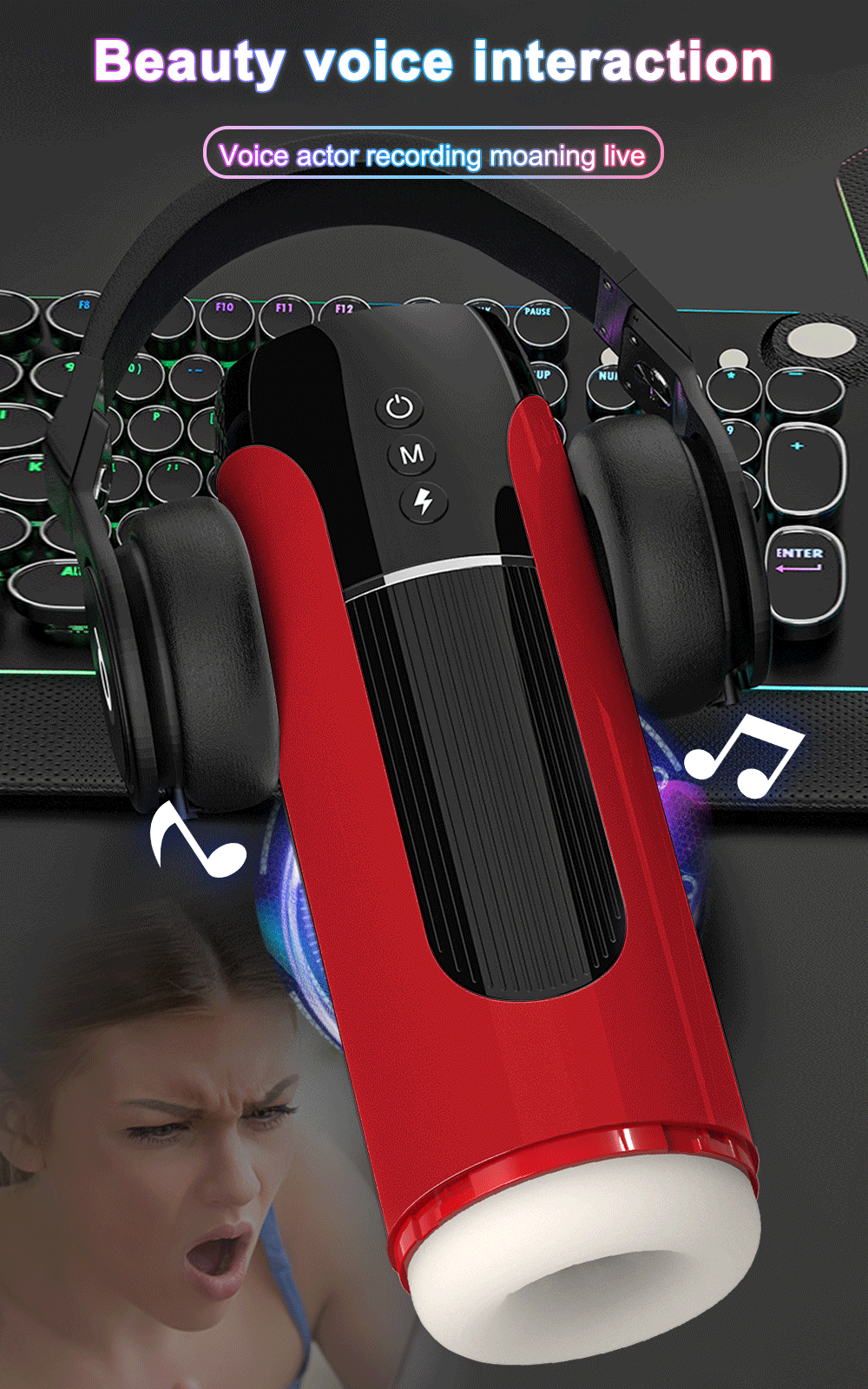 Automatic Male Masturbator Sex Toys for Men Male Thrusting Sucking Masturbation Tools Electric Penis Sex Machine Adult Products