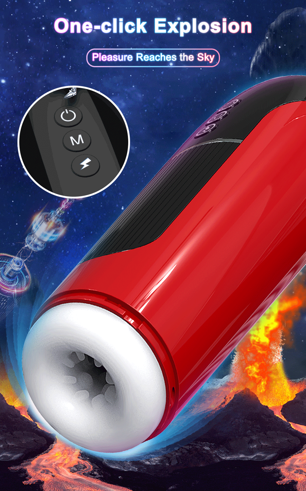 Automatic Male Masturbator Sex Toys for Men Male Thrusting Sucking Masturbation Tools Electric Penis Sex Machine Adult Products